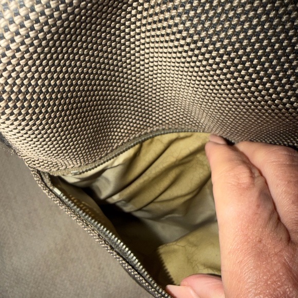 Louis Vuitton Damien Giaant Citadin Brown Canvas Messenger Bag with Tan Trim - Picture 15 of 16